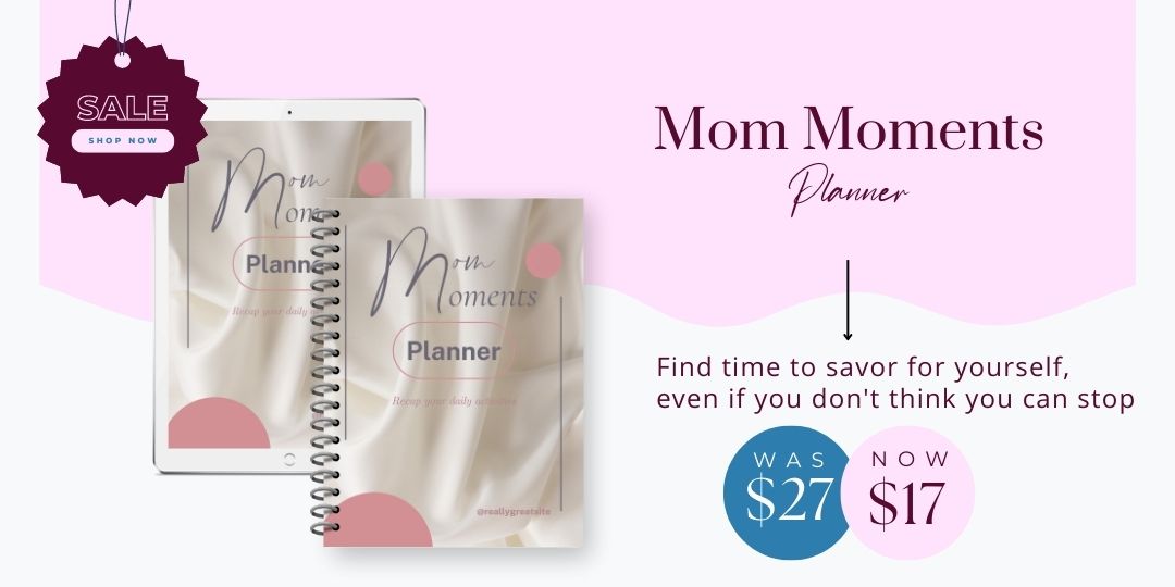 Mom Moments Planner Graphic