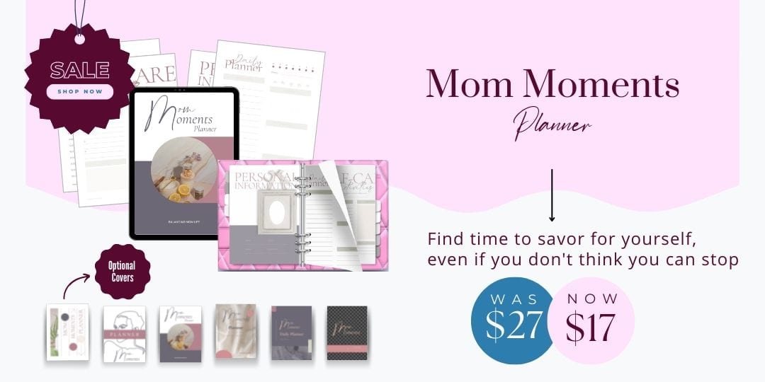 Mom Moments Planner Graphic